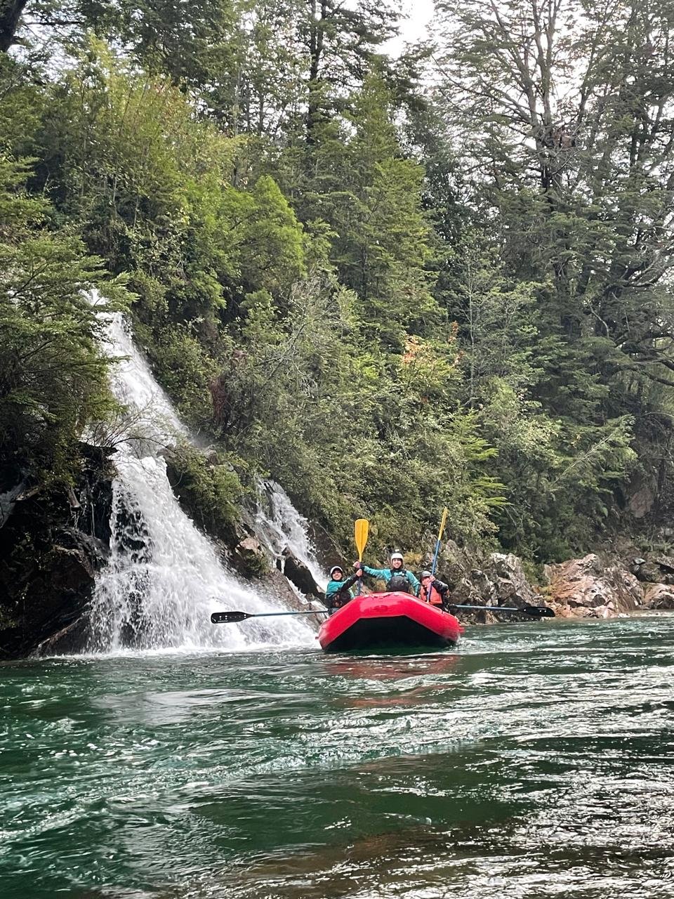 Flotada en el Río Espolón